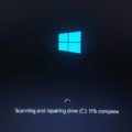Scanning and repairing drive C Windows 10: завис ПК, что делать