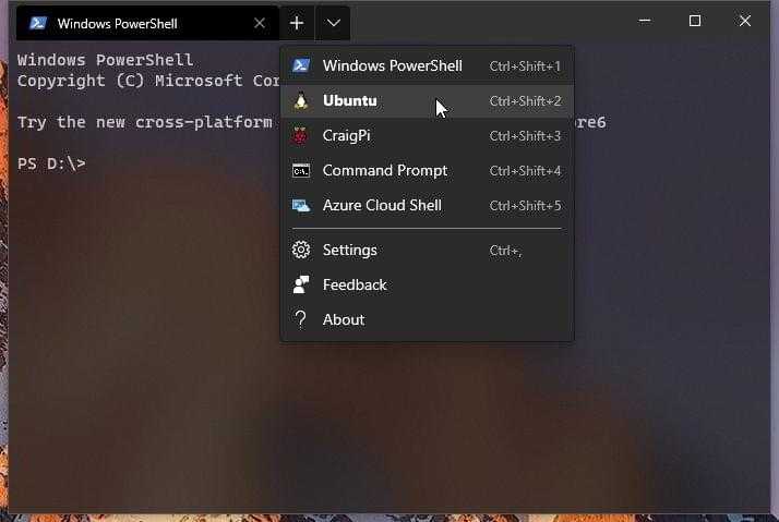 Windows Terminal — больше чем терминал Windows Terminal — больше чем терминал