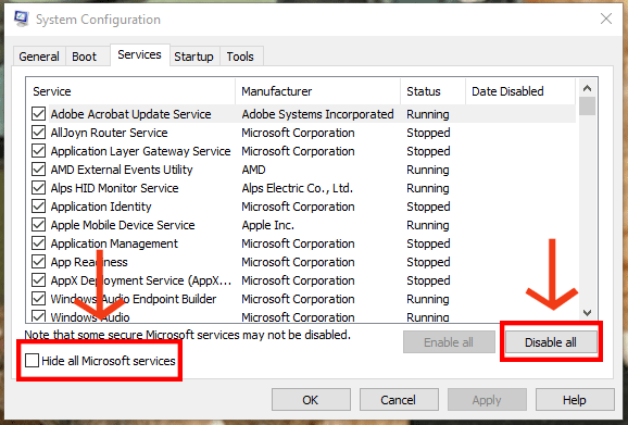 Ms config продолжает возвращаться к выборочному запуску в windows