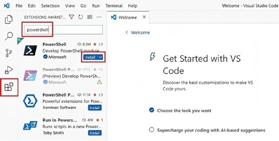 Инструменты power shell для визуальной студии Инструменты power shell для визуальной студии
