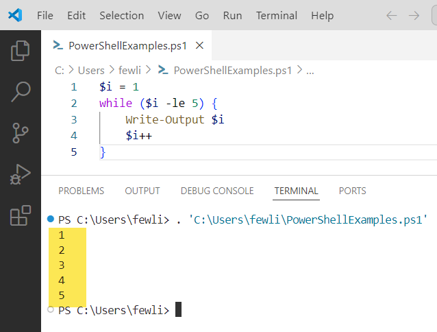 Во время чтения файла делайте и готово в powershell